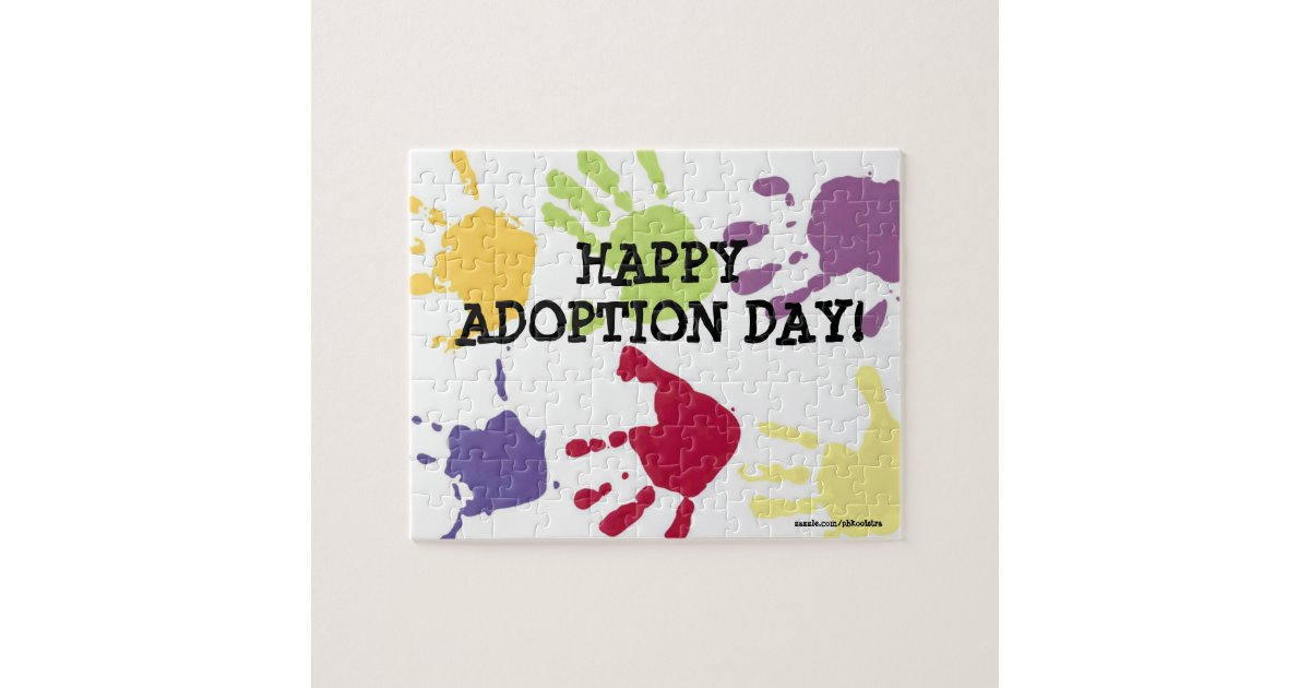 Happy Adoption Day Puzzle | Zazzle.com