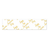 Happy age awareness day birthday supplies napkin bands (Unfolded)