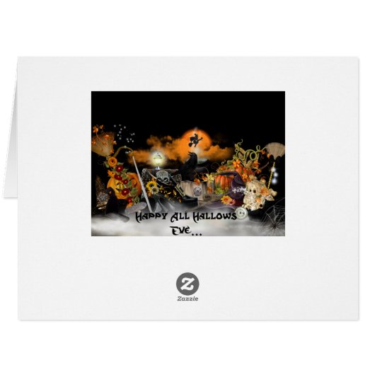 Happy All Hallows Eve (Back Horizontal)