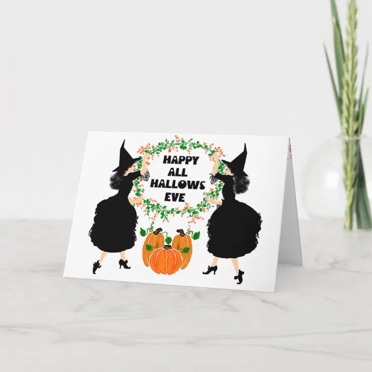 Happy All Hallows Eve Card | Zazzle