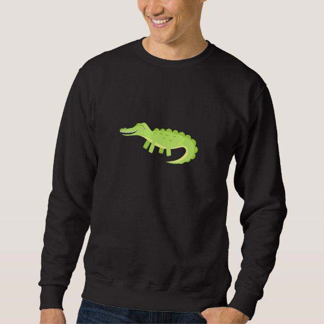 Happy Alligator Sweatshirt (Front)