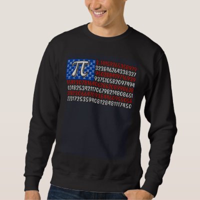 Happy American flag Pi day Mathematics Pi School T Sweatshirt