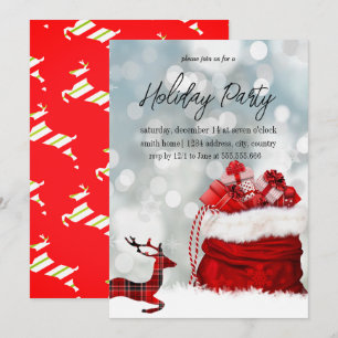 Happy and blessed Christmas celebration Invitation