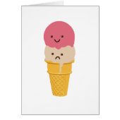 Happy and Sad Ice Cream Cone (Front)