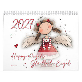Happy Angels – Glückliche Engel 2027 Calendar