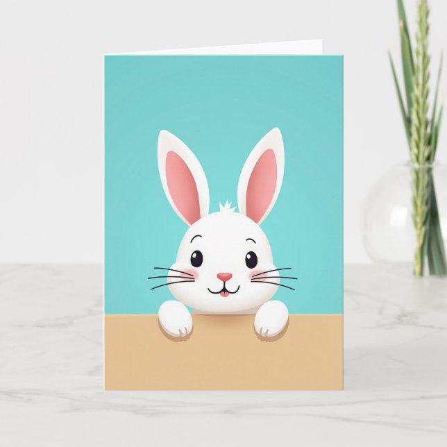 Happy Animal Friend Greeting Card (Front)