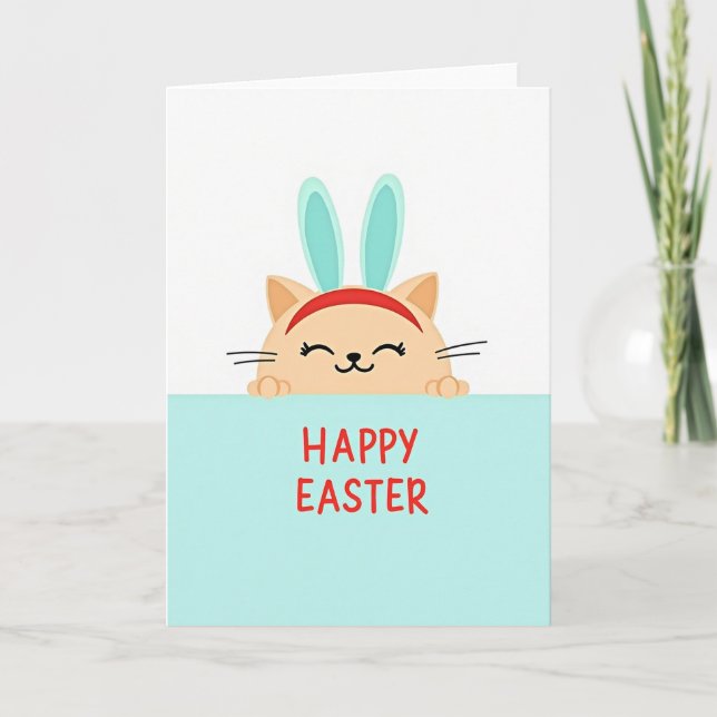 Happy Animal Holiday Card (Front)