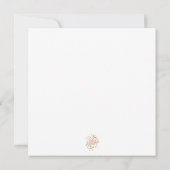 Happy Animal with Flowers in Blue Forest-Hamster (Back)
