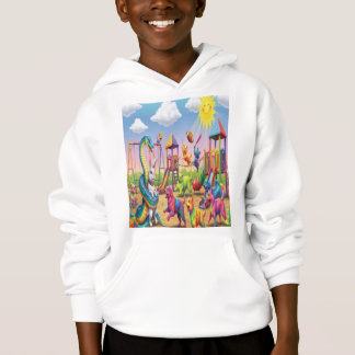 happy animals hoodie