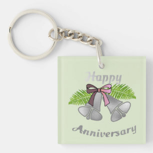 Happy Anniversary Bells: Keychain