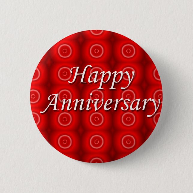 Happy Anniversary Button (Front)