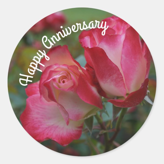 Happy Anniversary Cherry Parfait #4 Stickers (Front)