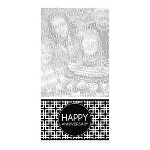 Happy Anniversary (cinderStripe) Card