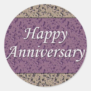 Business Anniversary Stickers | Zazzle