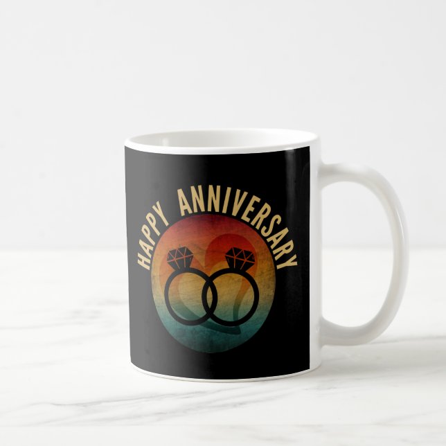 happy anniversary coffee mug (Right)