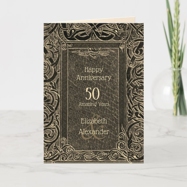 Happy Anniversary (customizable) Card (Front)