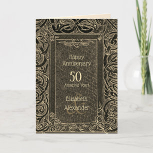 Happy Anniversary (customizable) Card
