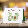 Happy Anniversary Cute Funny Simple Avocados Card