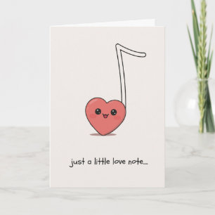 Happy Anniversary Cute Funny Simple Note Card