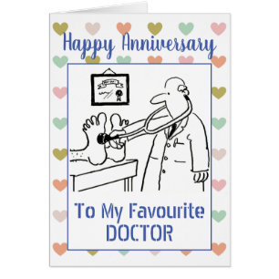 Happy Anniversary Doctor Cards