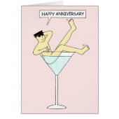 Happy Anniversary Gay Male Humor (Front)