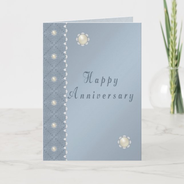 Happy Anniversary Greeting Card (Front)