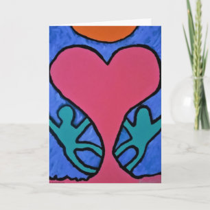 HAPPY ANNIVERSARY Greeting Card - Art Print By Ken
