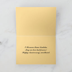 Happy Anniversary Hawaiian Tropical Sunset Card | Zazzle