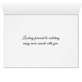 Happy Anniversary Honey Ocean Sunset Card (Inside Horizontal (Bottom))