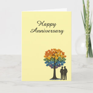 Happy Anniversary – LGBTQ+ Couple Card