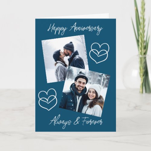 Happy Anniversary Love You Babe Personalized  Card