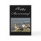 Happy Anniversary Mallard ducks greeting card
