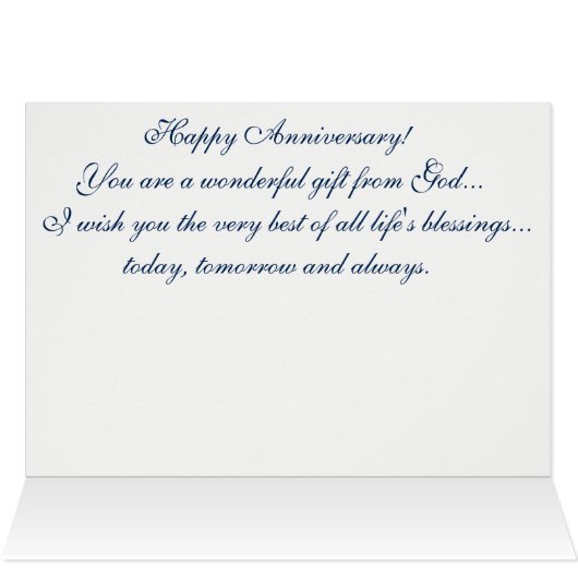 Happy Anniversary Mountain Path (Inside Horizontal (Top))