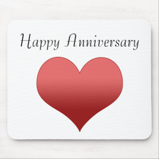 Happy Anniversary Mouse Pad