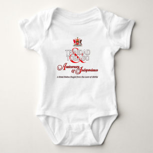 Happy Anniversary of Independence T&T Baby Bodysuit