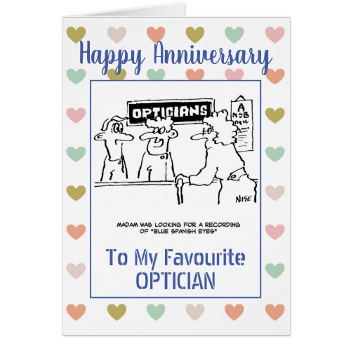 Happy Anniversary Optician