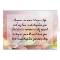Happy Anniversary or Birthday Love Quote Card