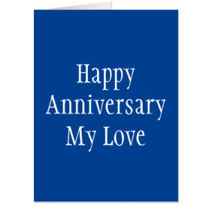 Happy Anniversary Oversized Jumbo Card