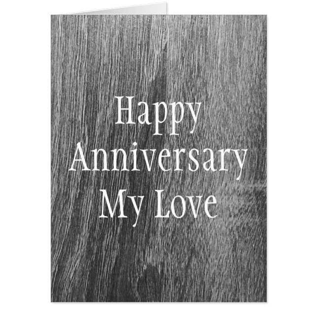 Happy Anniversary Oversized Jumbo Card (Front)