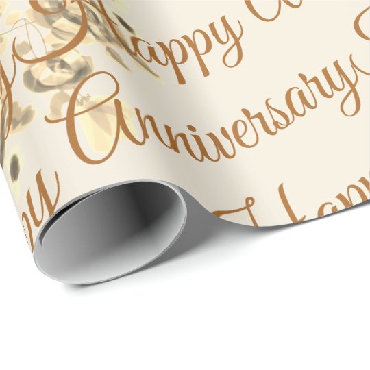 Happy Anniversary Paper Giftwrap