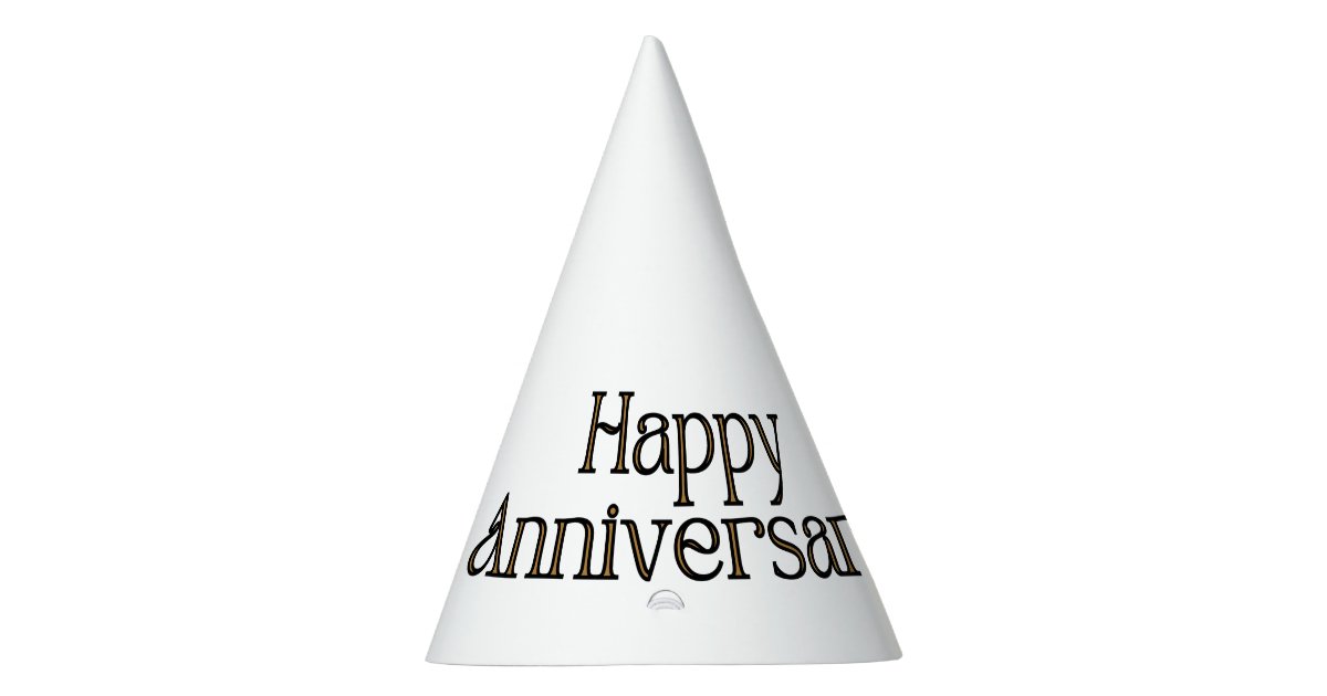 Happy Anniversary Party Hat