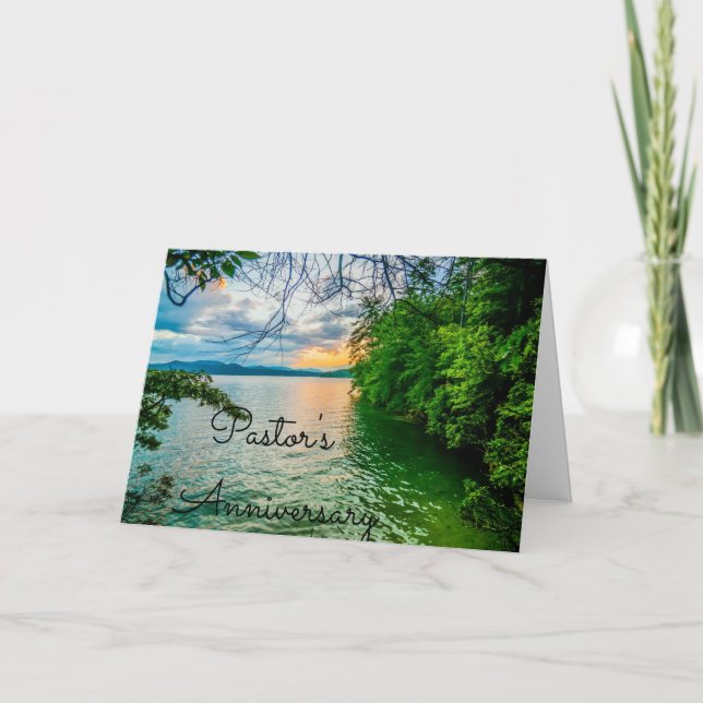 Happy Anniversary, Pastor Card (Front)