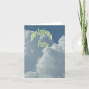 Happy Anniversary Pastot Card