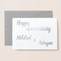 Happy Anniversary Personalized Names
