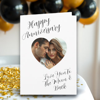 Happy Anniversary | Personalized Photo Card