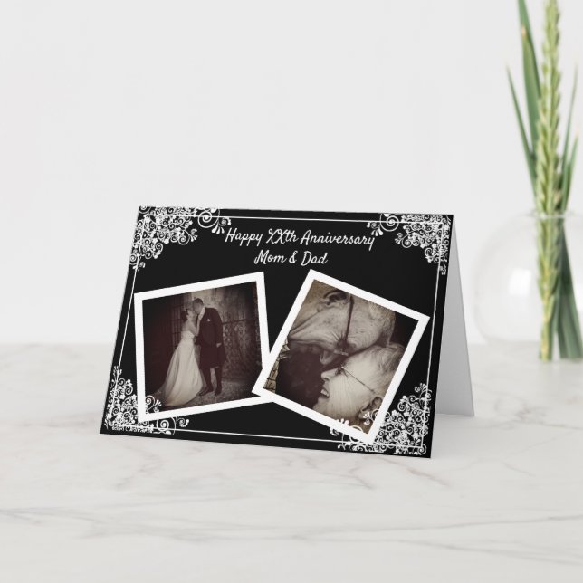 Happy Anniversary  Photo Card (Front)