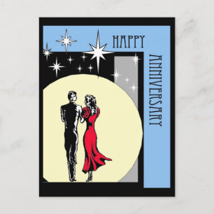 Happy Anniversary Postcard