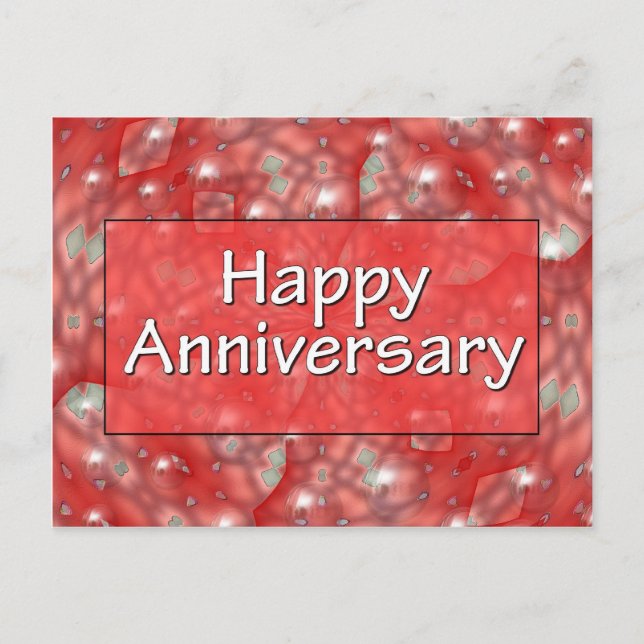 Happy Anniversary Postcard (Front)