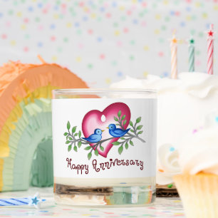 Happy Anniversary Scented Candle