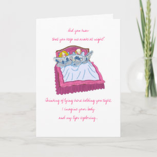 Happy Anniversary.snoring Card